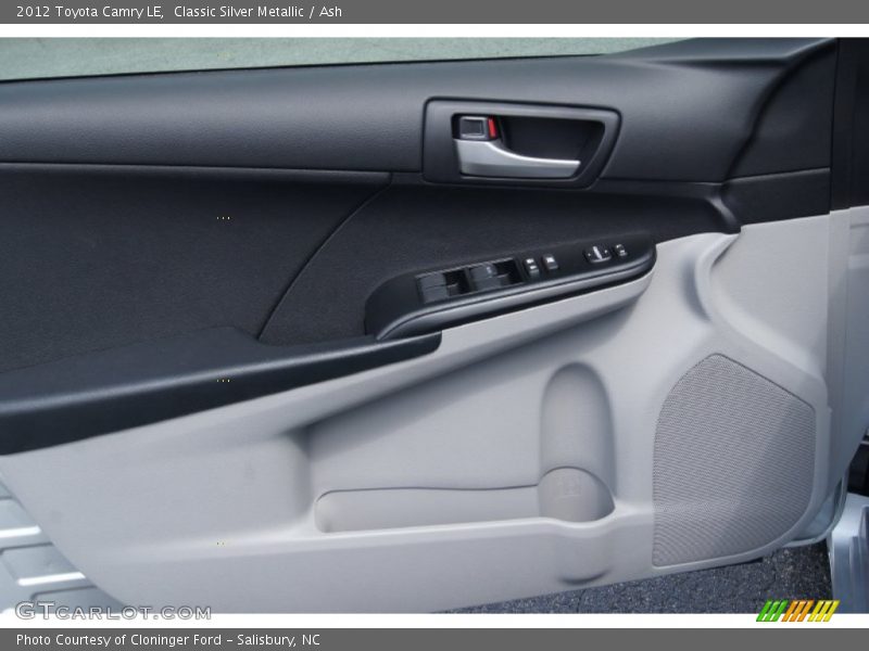 Classic Silver Metallic / Ash 2012 Toyota Camry LE
