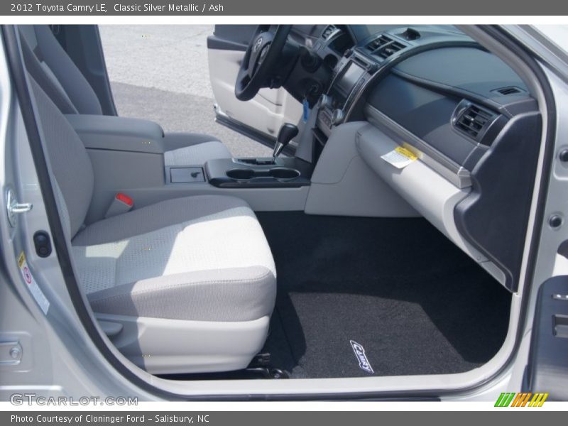 Classic Silver Metallic / Ash 2012 Toyota Camry LE