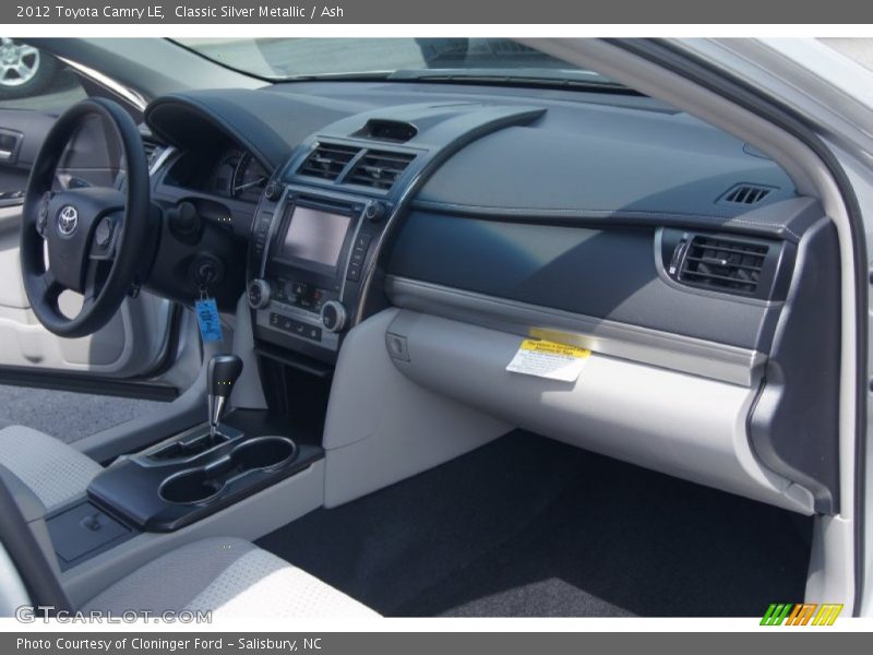 Classic Silver Metallic / Ash 2012 Toyota Camry LE