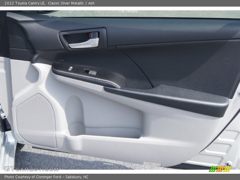 Classic Silver Metallic / Ash 2012 Toyota Camry LE