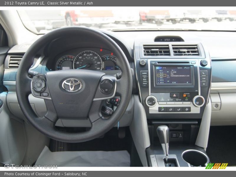 Classic Silver Metallic / Ash 2012 Toyota Camry LE