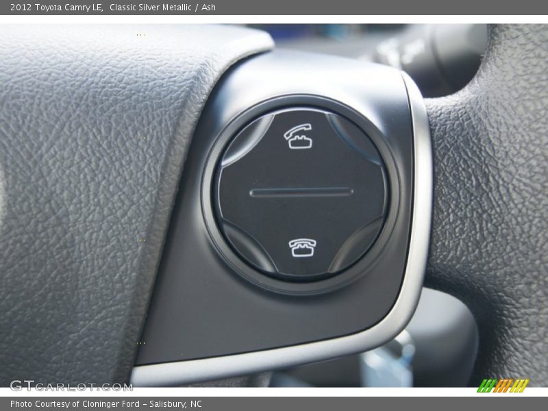 Classic Silver Metallic / Ash 2012 Toyota Camry LE