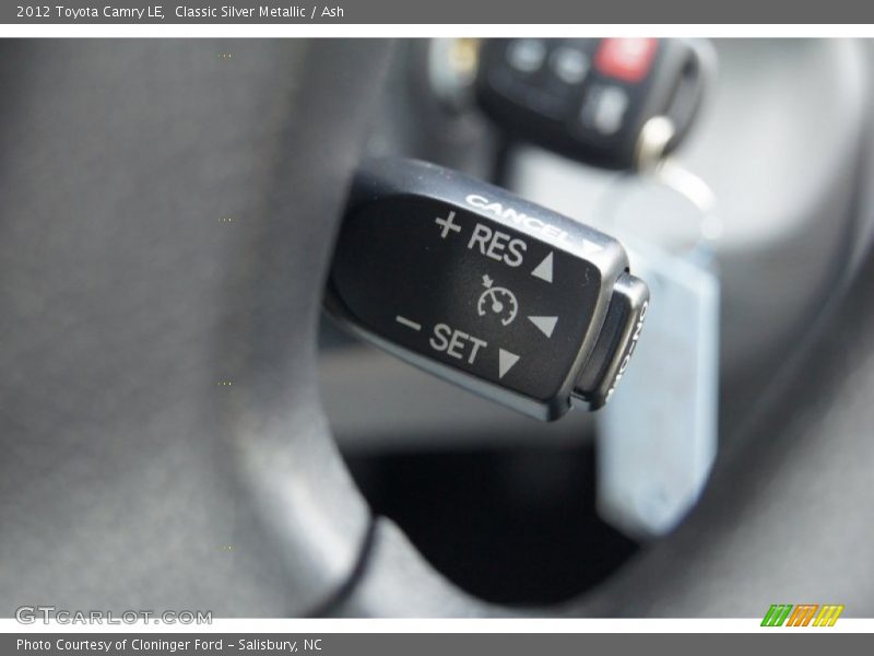 Classic Silver Metallic / Ash 2012 Toyota Camry LE