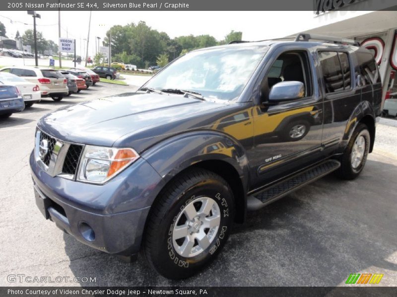 Silverton Blue Pearl / Graphite 2005 Nissan Pathfinder SE 4x4
