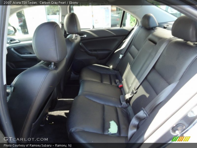 Carbon Gray Pearl / Ebony 2007 Acura TSX Sedan