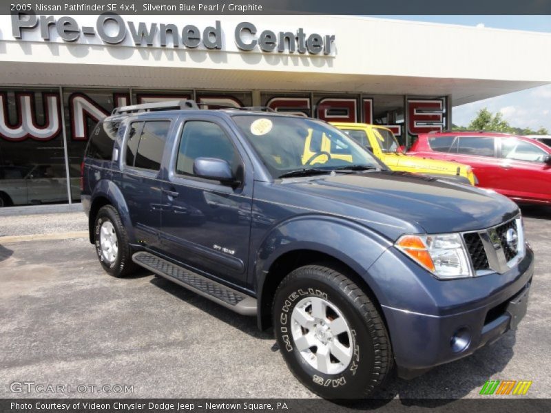 Silverton Blue Pearl / Graphite 2005 Nissan Pathfinder SE 4x4