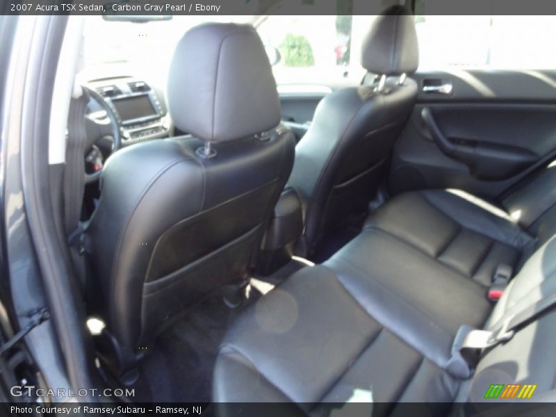 Carbon Gray Pearl / Ebony 2007 Acura TSX Sedan