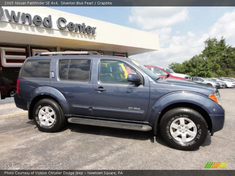 Silverton Blue Pearl / Graphite 2005 Nissan Pathfinder SE 4x4