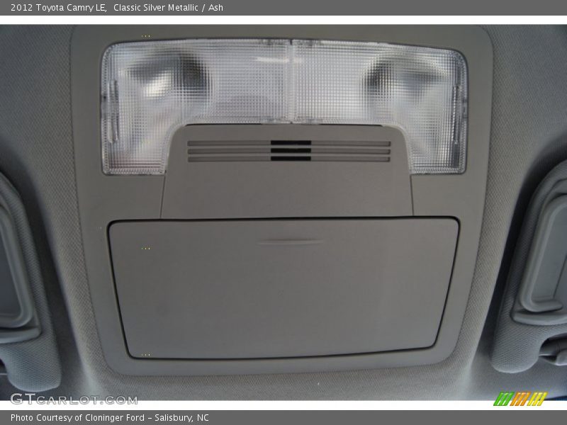 Classic Silver Metallic / Ash 2012 Toyota Camry LE