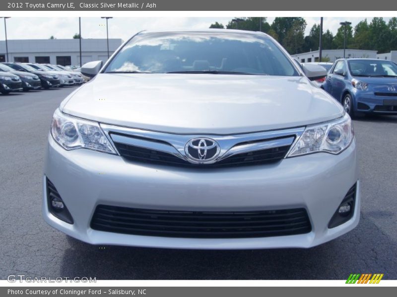 Classic Silver Metallic / Ash 2012 Toyota Camry LE