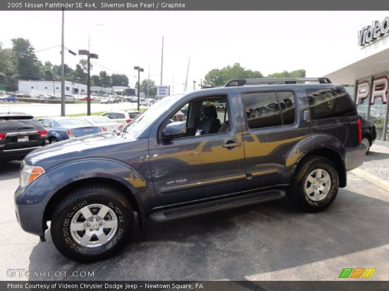 Silverton Blue Pearl / Graphite 2005 Nissan Pathfinder SE 4x4