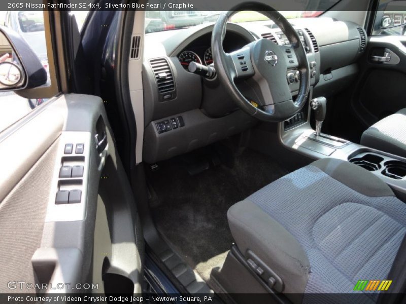 Silverton Blue Pearl / Graphite 2005 Nissan Pathfinder SE 4x4