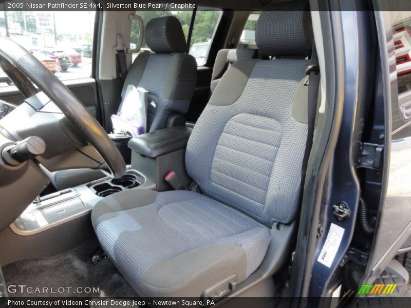 Silverton Blue Pearl / Graphite 2005 Nissan Pathfinder SE 4x4