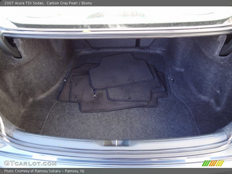 Carbon Gray Pearl / Ebony 2007 Acura TSX Sedan