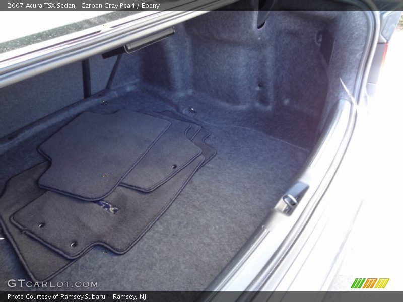 Carbon Gray Pearl / Ebony 2007 Acura TSX Sedan