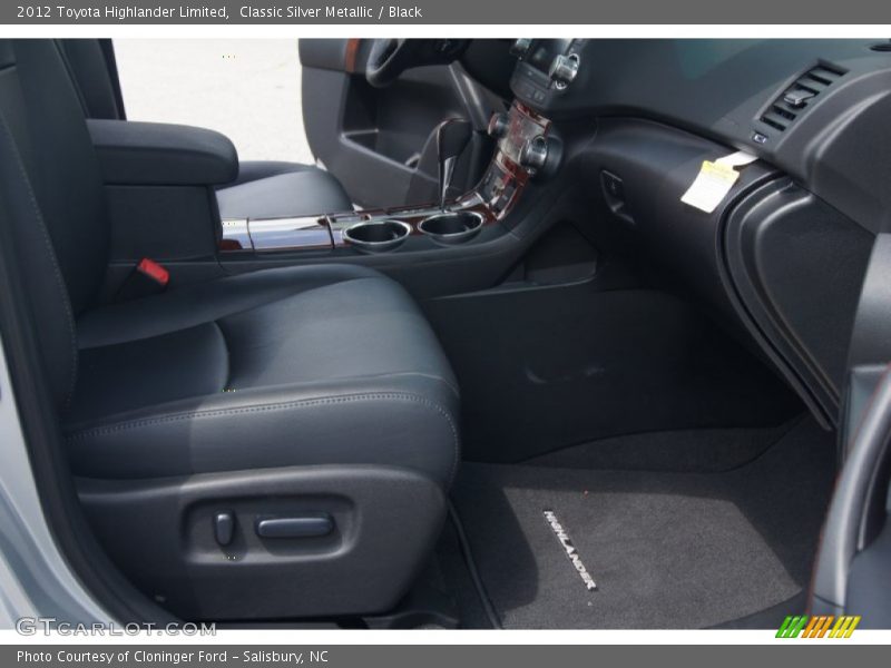 Classic Silver Metallic / Black 2012 Toyota Highlander Limited