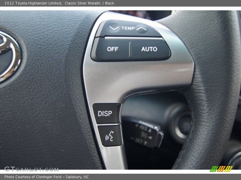 Classic Silver Metallic / Black 2012 Toyota Highlander Limited