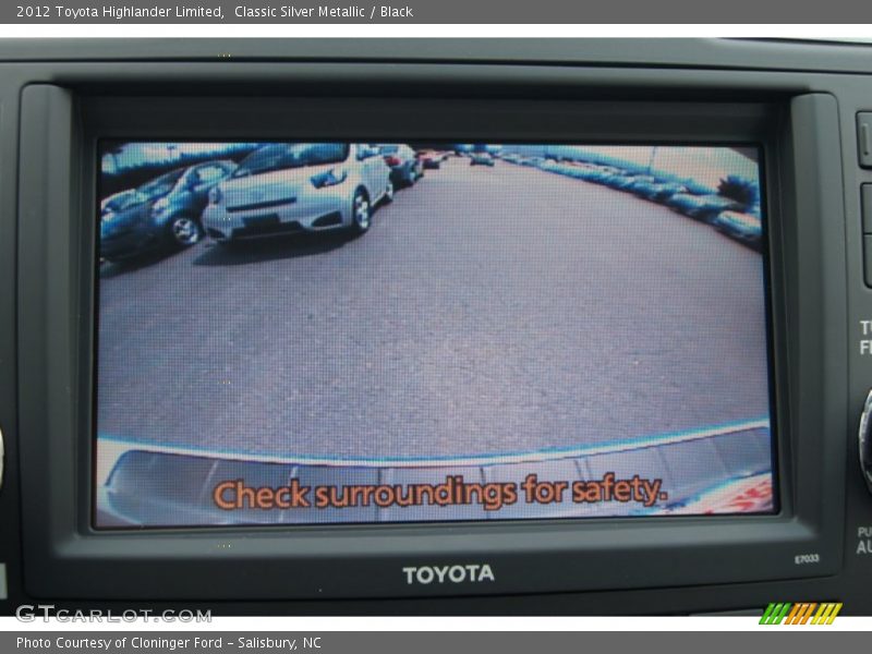 Classic Silver Metallic / Black 2012 Toyota Highlander Limited