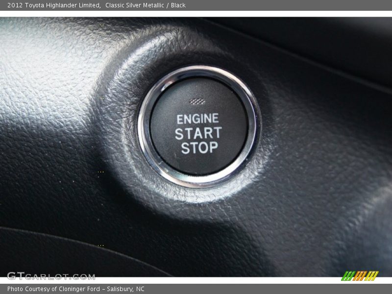 Classic Silver Metallic / Black 2012 Toyota Highlander Limited