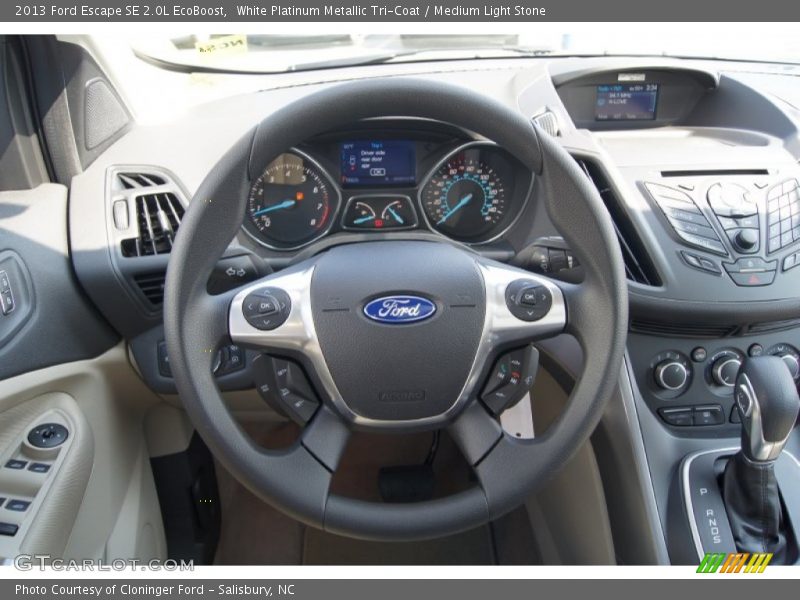  2013 Escape SE 2.0L EcoBoost Steering Wheel