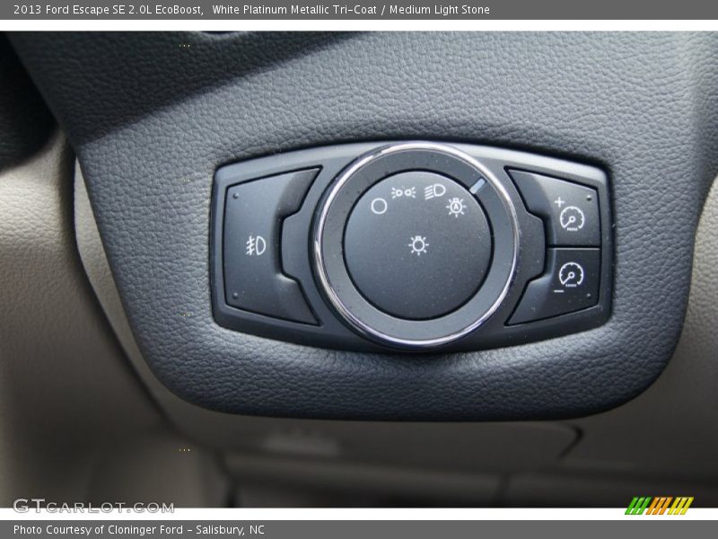 Controls of 2013 Escape SE 2.0L EcoBoost