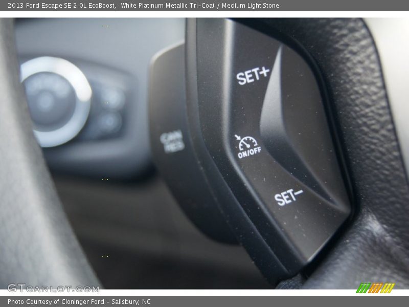 Controls of 2013 Escape SE 2.0L EcoBoost