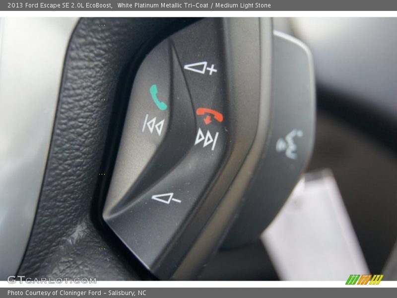 Controls of 2013 Escape SE 2.0L EcoBoost