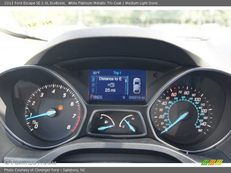  2013 Escape SE 2.0L EcoBoost SE 2.0L EcoBoost Gauges