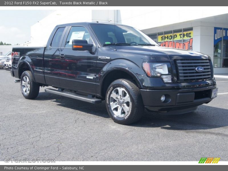 Tuxedo Black Metallic / Black 2012 Ford F150 FX2 SuperCab