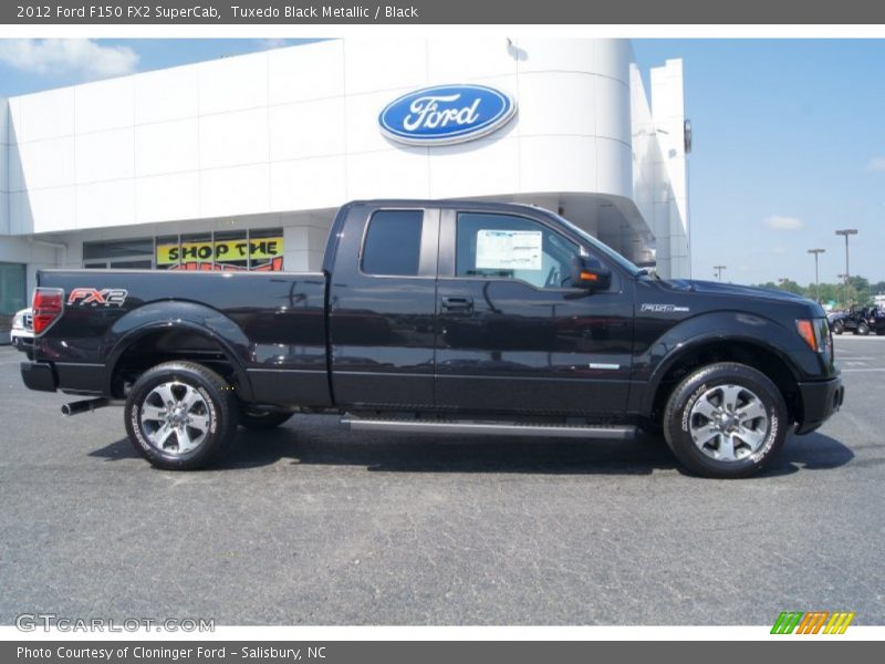 Tuxedo Black Metallic / Black 2012 Ford F150 FX2 SuperCab