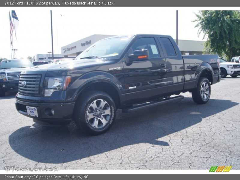 Tuxedo Black Metallic / Black 2012 Ford F150 FX2 SuperCab