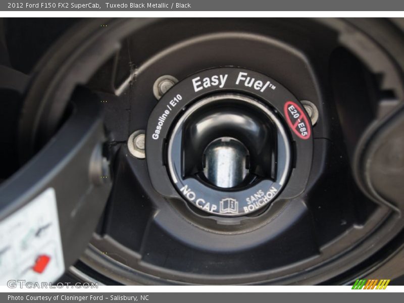 Tuxedo Black Metallic / Black 2012 Ford F150 FX2 SuperCab