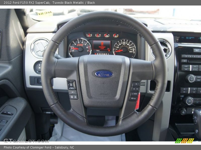 Tuxedo Black Metallic / Black 2012 Ford F150 FX2 SuperCab