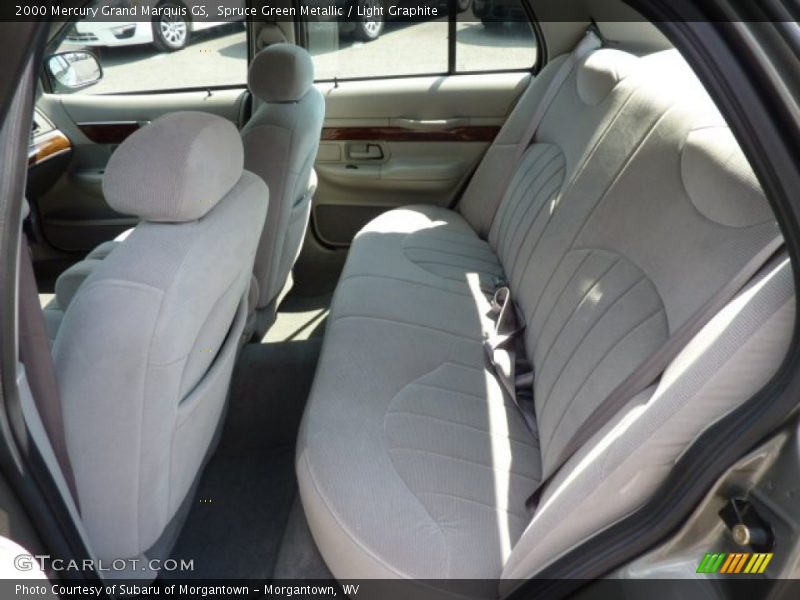 Spruce Green Metallic / Light Graphite 2000 Mercury Grand Marquis GS