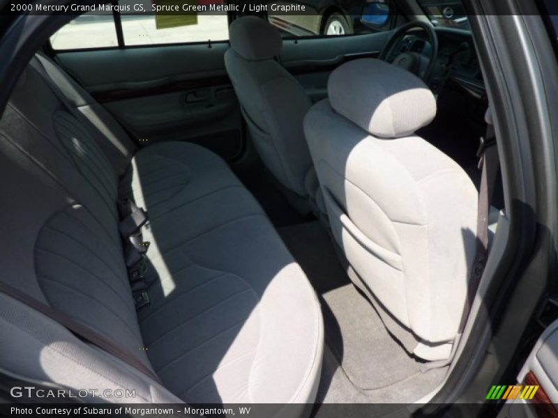 Spruce Green Metallic / Light Graphite 2000 Mercury Grand Marquis GS