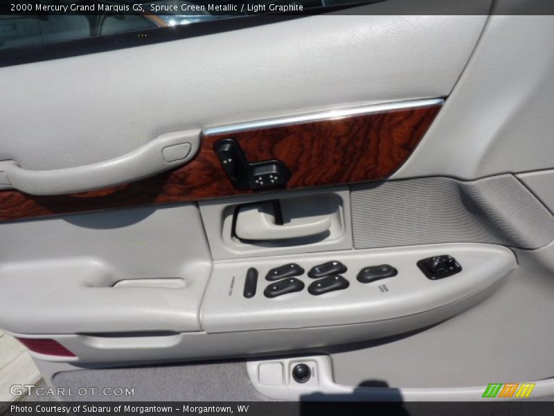 Spruce Green Metallic / Light Graphite 2000 Mercury Grand Marquis GS