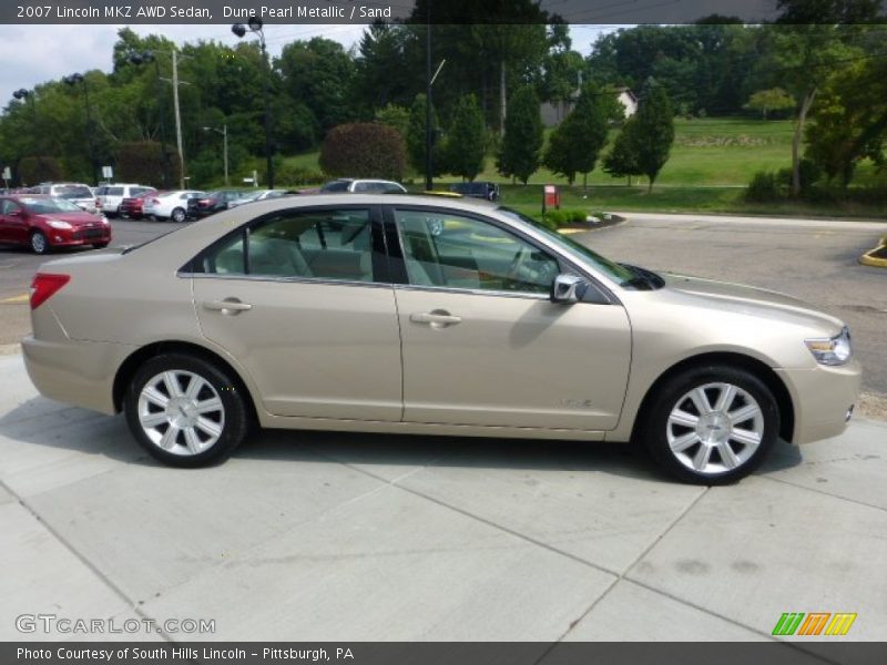  2007 MKZ AWD Sedan Dune Pearl Metallic