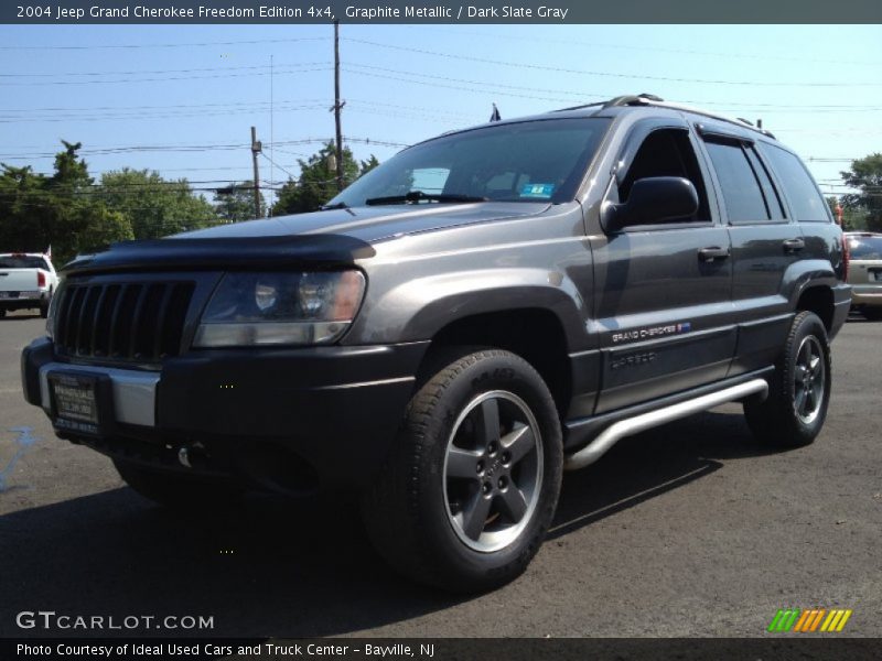 Graphite Metallic / Dark Slate Gray 2004 Jeep Grand Cherokee Freedom Edition 4x4