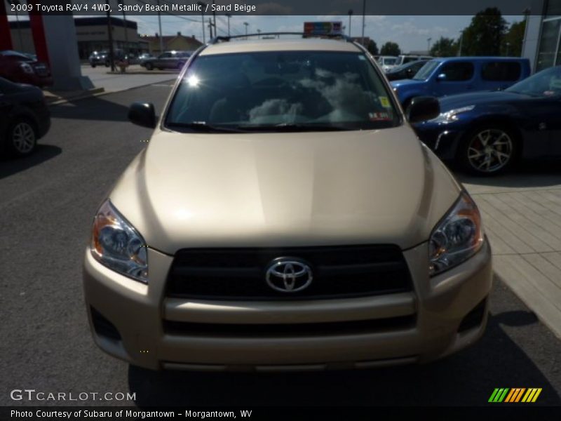 Sandy Beach Metallic / Sand Beige 2009 Toyota RAV4 4WD