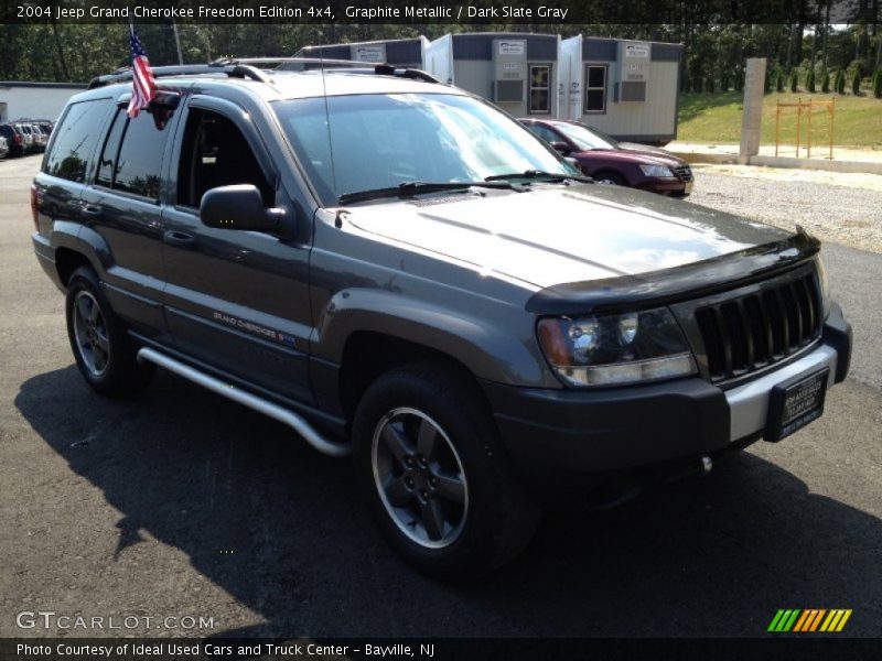 Graphite Metallic / Dark Slate Gray 2004 Jeep Grand Cherokee Freedom Edition 4x4