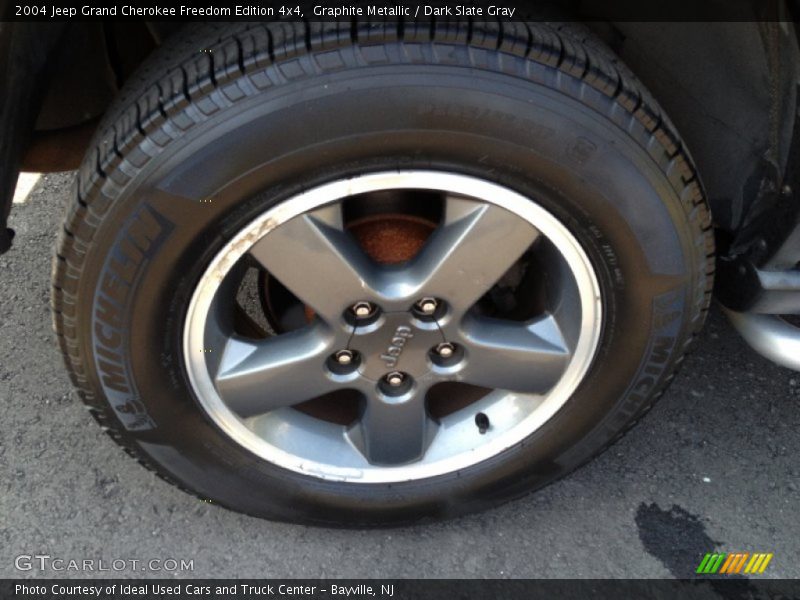 Graphite Metallic / Dark Slate Gray 2004 Jeep Grand Cherokee Freedom Edition 4x4