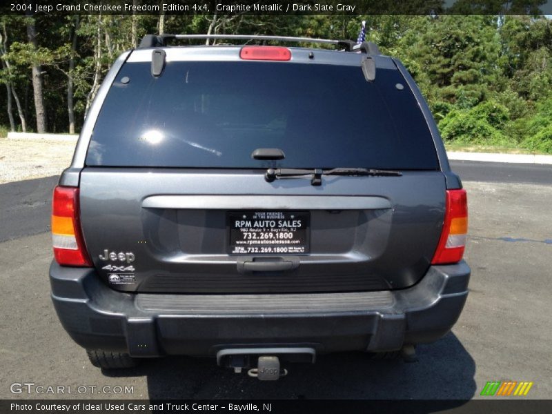 Graphite Metallic / Dark Slate Gray 2004 Jeep Grand Cherokee Freedom Edition 4x4