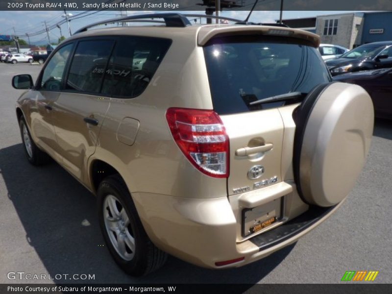 Sandy Beach Metallic / Sand Beige 2009 Toyota RAV4 4WD