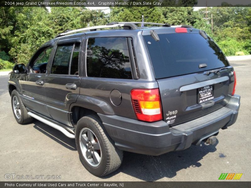 Graphite Metallic / Dark Slate Gray 2004 Jeep Grand Cherokee Freedom Edition 4x4