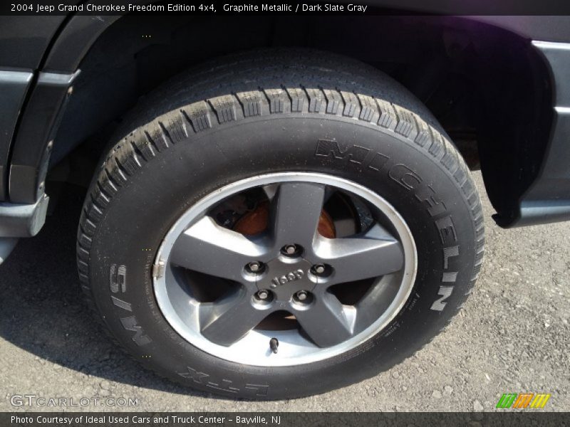 Graphite Metallic / Dark Slate Gray 2004 Jeep Grand Cherokee Freedom Edition 4x4