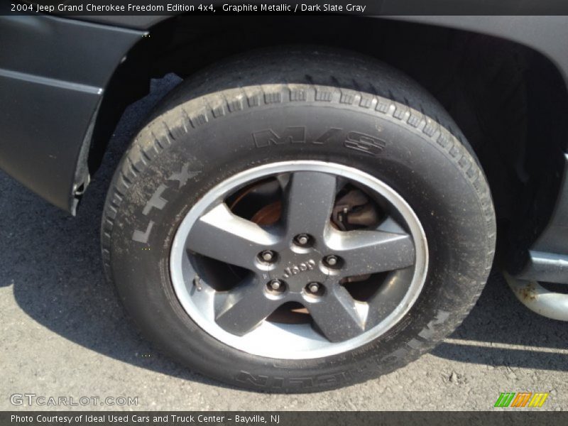 Graphite Metallic / Dark Slate Gray 2004 Jeep Grand Cherokee Freedom Edition 4x4