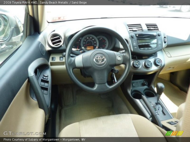 Sandy Beach Metallic / Sand Beige 2009 Toyota RAV4 4WD