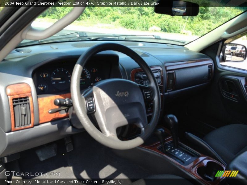 Graphite Metallic / Dark Slate Gray 2004 Jeep Grand Cherokee Freedom Edition 4x4