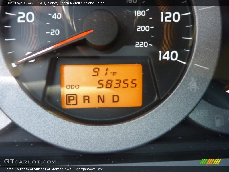 Sandy Beach Metallic / Sand Beige 2009 Toyota RAV4 4WD