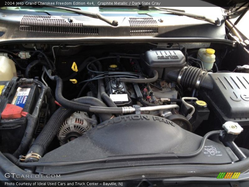 Graphite Metallic / Dark Slate Gray 2004 Jeep Grand Cherokee Freedom Edition 4x4